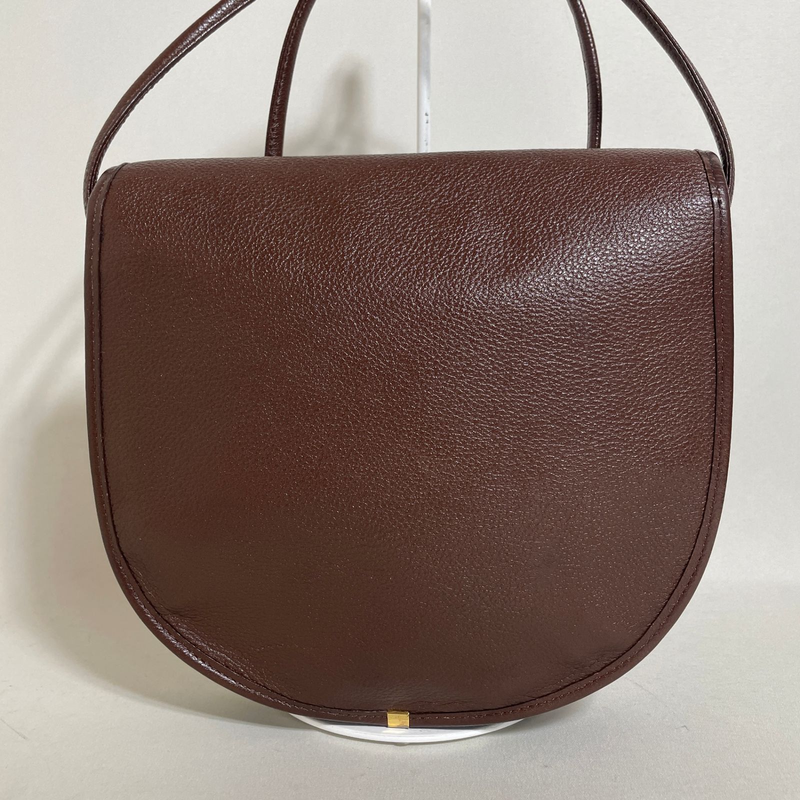 2604-181｜美品｜イヴサンローラン ショルダーバッグ ダークブラウン