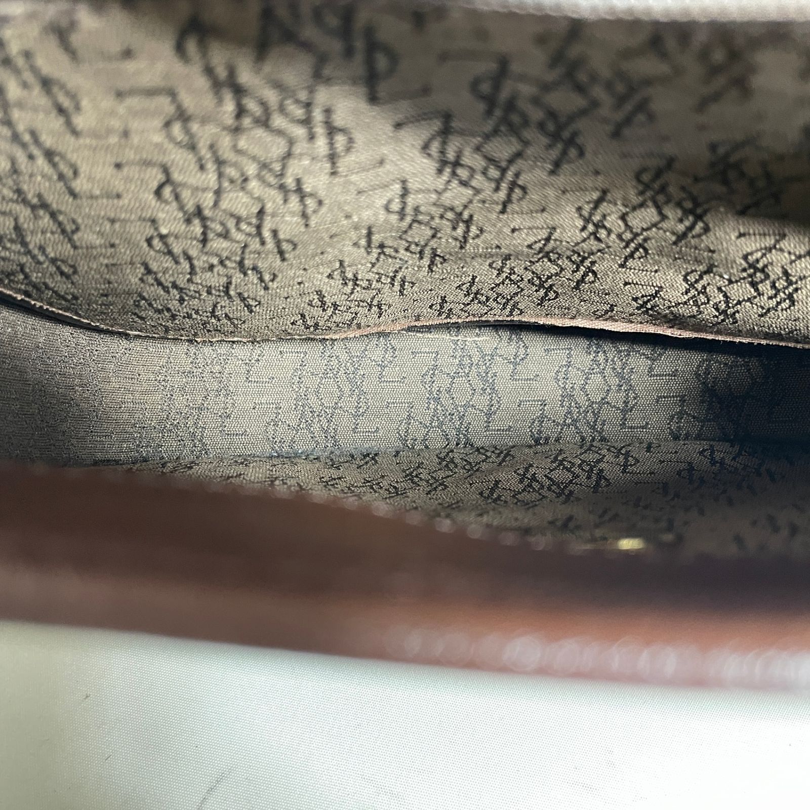 2604-181｜美品｜イヴサンローラン ショルダーバッグ ダークブラウン 