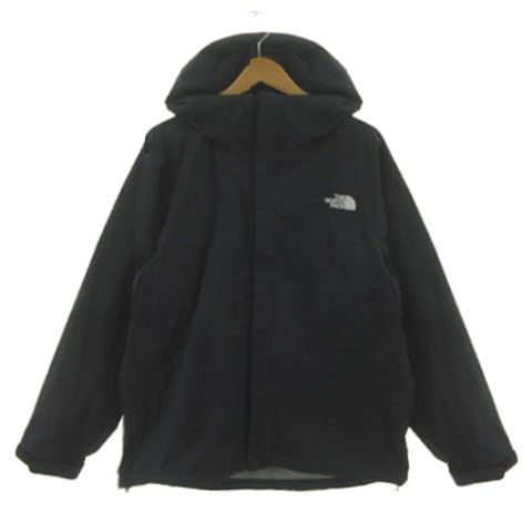 ザノースフェイス THE NORTH FACE ドットショットジャケット Dot Shot Jacket NP61930 フーディー ロゴ刺繍 ジップアップ ブラック XL