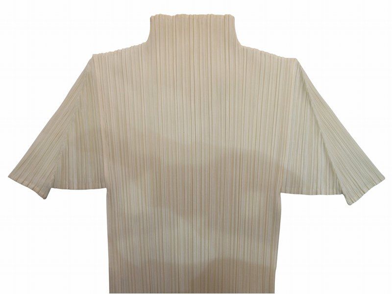 プリーツプリーズ PLEATS PLEASE 半袖 トップス ハイネック プリーツ