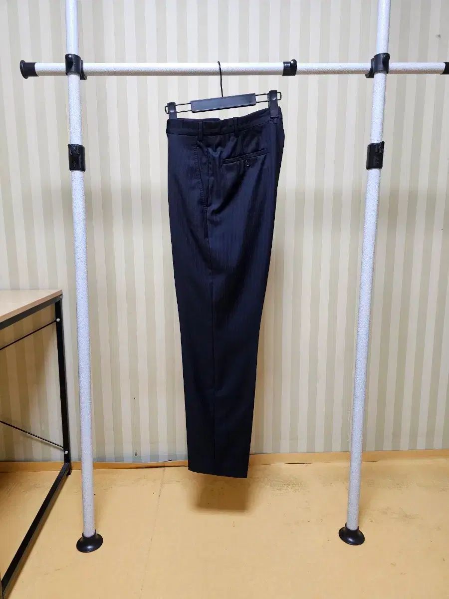 アルマーニ 麻 パンツ ウール 48