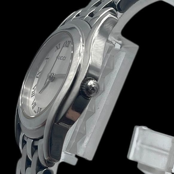 新品電池 稼働品 GUCCI グッチ レディース腕時計 5500L Gクラス