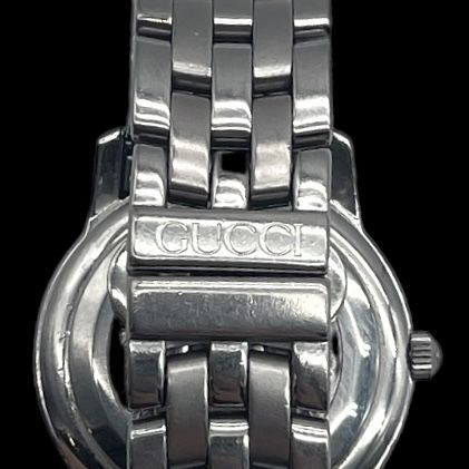 新品電池 稼働品 GUCCI グッチ レディース腕時計 5500L Gクラス