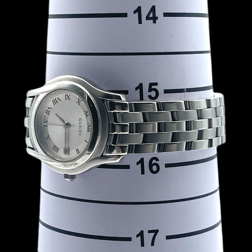 新品電池 稼働品 GUCCI グッチ レディース腕時計 5500L Gクラス