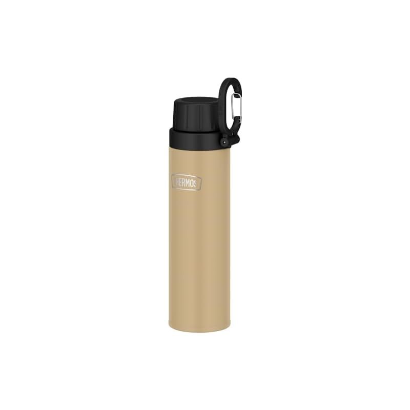 【新品】 サーモス アウトドアシリーズ 水筒 保冷炭酸飲料ボトル キャリーループ付き 500ml サンドベージュ 保冷専用 RBAA-500 SDBE 0