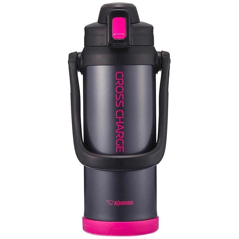 【新品】 象印マホービン(ZOJIRUSHI) 象印水筒 直飲み スポーツタイプ ステンレスジャグボトル 2.06L ピンクブラック SD-BD20-BP2060ml 0