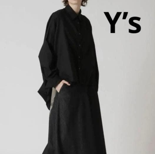 【美品】Y’s BORN PRODUCT ロップショルダーオーバーサイズシャツ