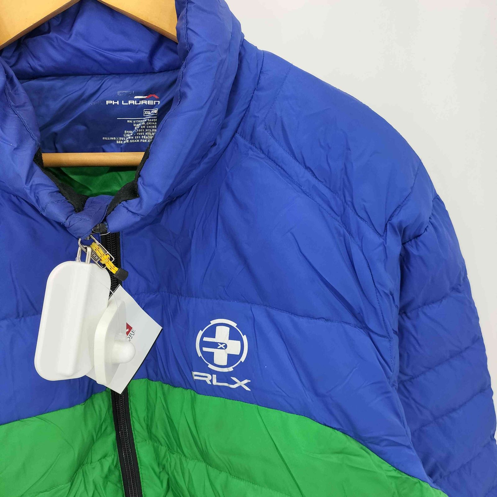 ★Xmasセール★RLXナイロンジャケット(ラルフローレン) アールエルエックスラルフローレン RLX RALPH LAUREN ツートンカラー