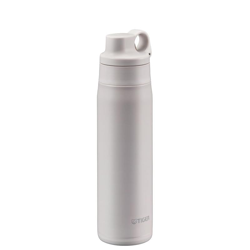 【新品】 【パッキン一体型・食洗機対応】 タイガー魔法瓶(TIGER) 水筒 750ml ステンレス製 ストロー付き ステンレスボトル 保冷専用 軽量 洗いやすい オフホワイト MTS-W075WO 0