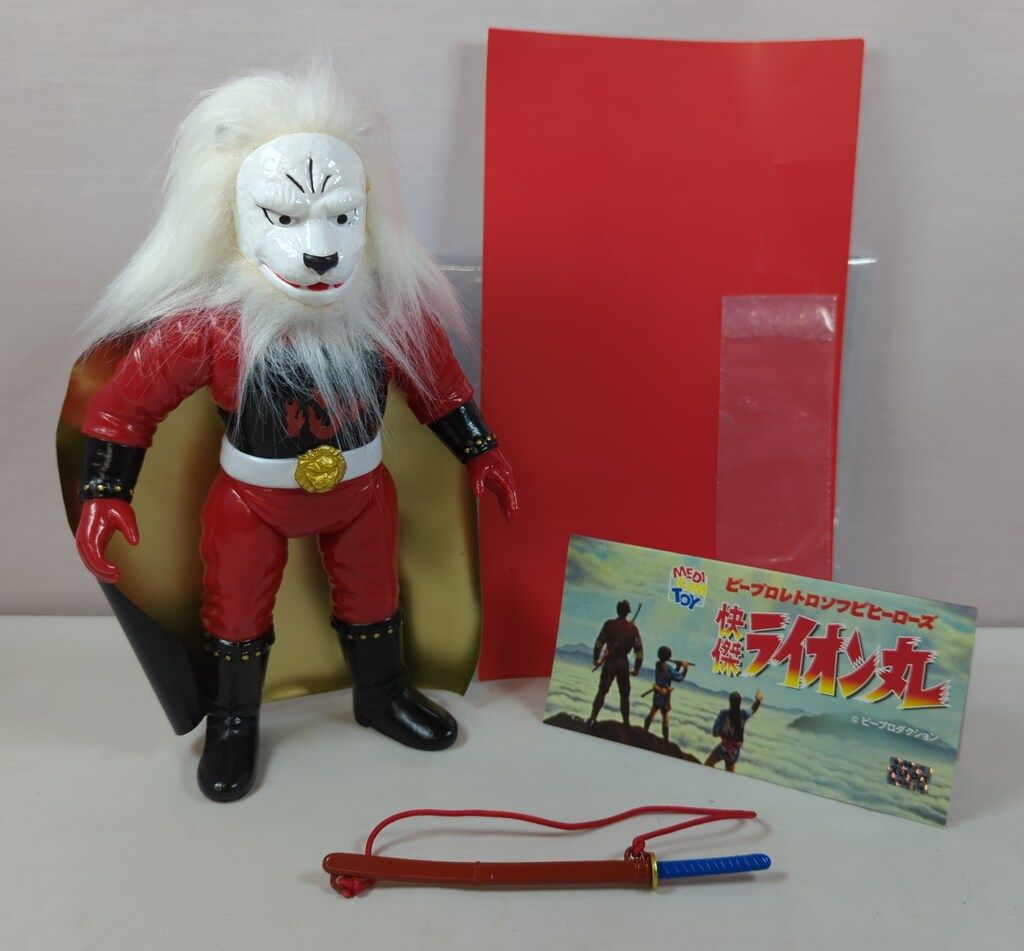 メディコム・トイ / ベアモデル ピープロレトロソフビヒーローズ 快傑
