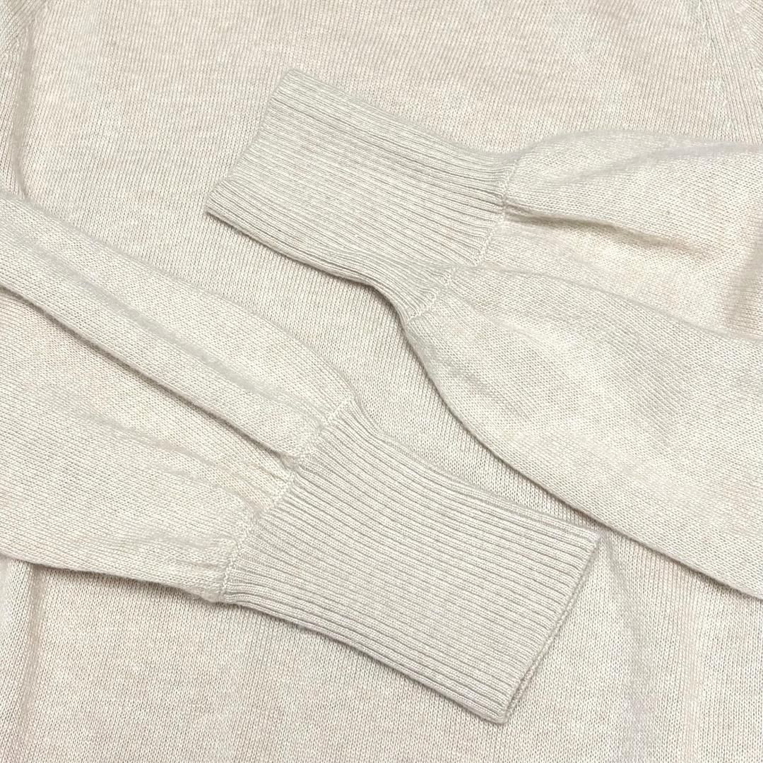 美品現行タグ MORABITO ロングニットワンピース カシミヤ混 スヌード付