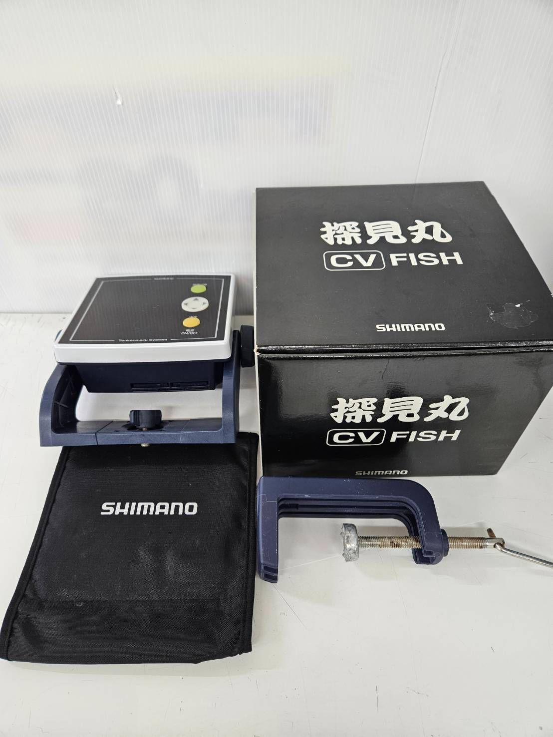 シマノ 探見丸 CV FISH（12）船釣り　ジギング　乗合船　魚探
