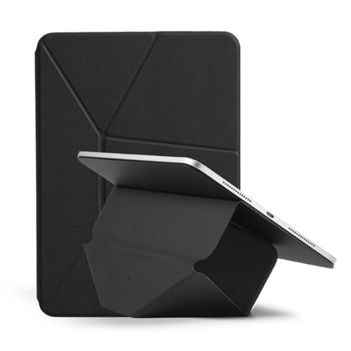 MOFT【日本正規代理店】ダイナミックフォリオ iPad mini 対応 磁気吸着スタンド機能 薄型 軽量 角度調節可能 折りたたみ収納可 縦置き＆横置き Apple Pencil対応(ブラック、ダイナミックフォリオ iPad mini7 ケ 6fae2d09