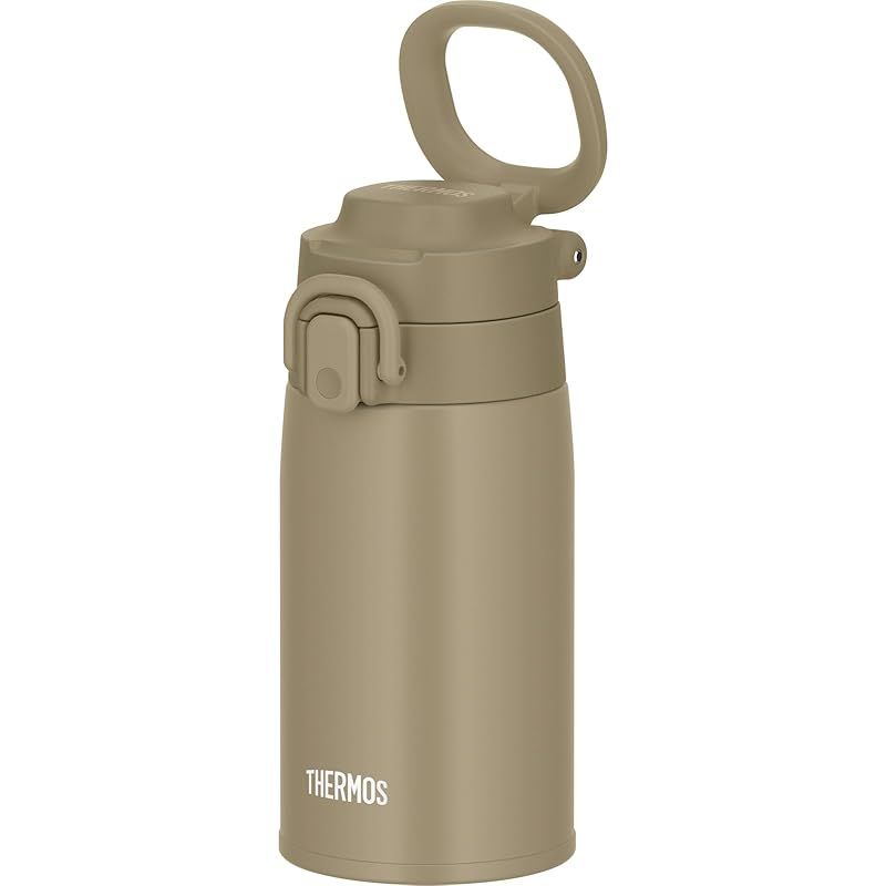 【新品】 サーモス 水筒 真空断熱ケータイマグ キャリーループ付き 400ml ベージュ JOS-400 BE