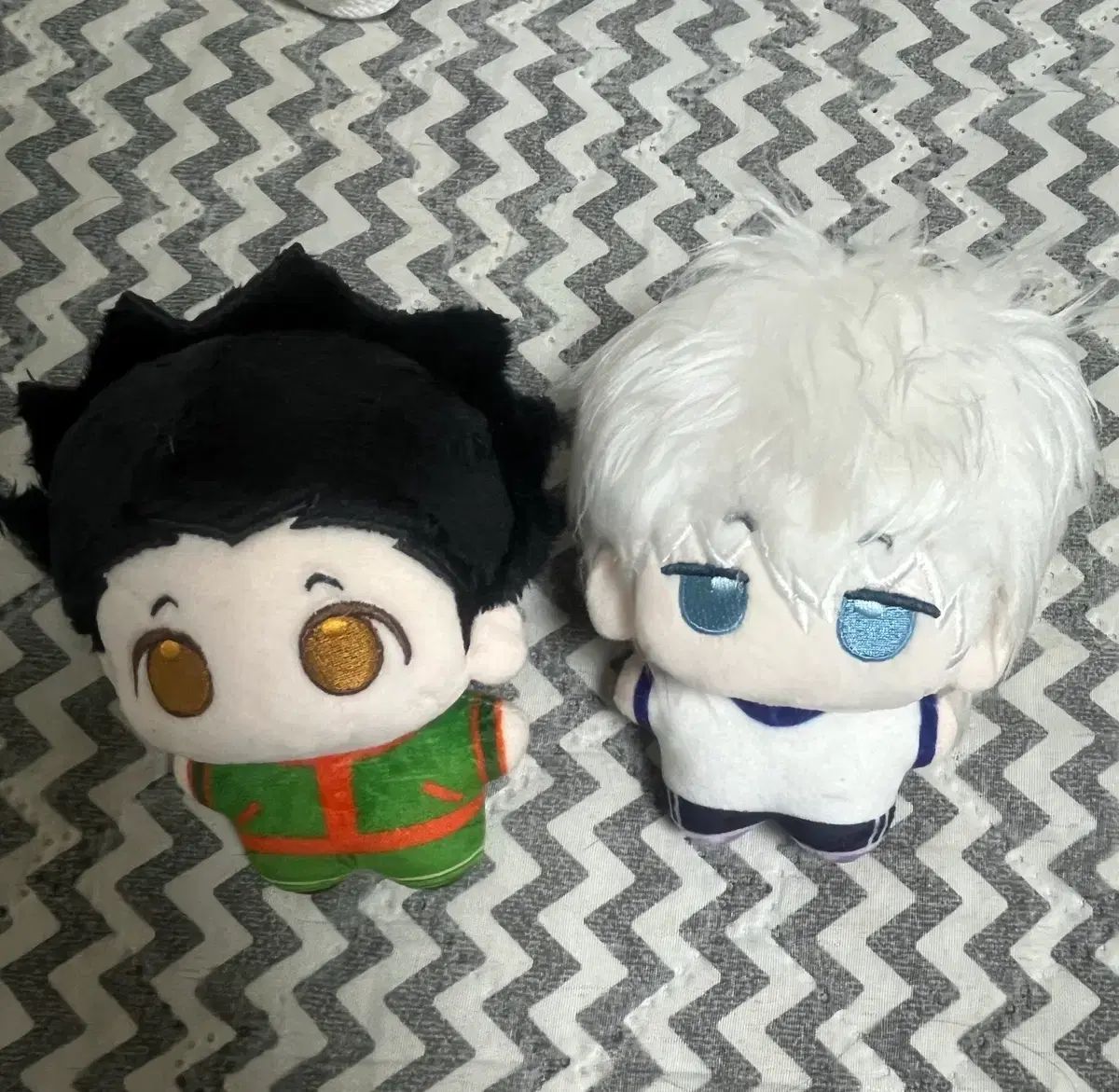 HUNTER×HUNTER 헌헌 キルア ゴン ミニミニ ぬいぐるみ 出品