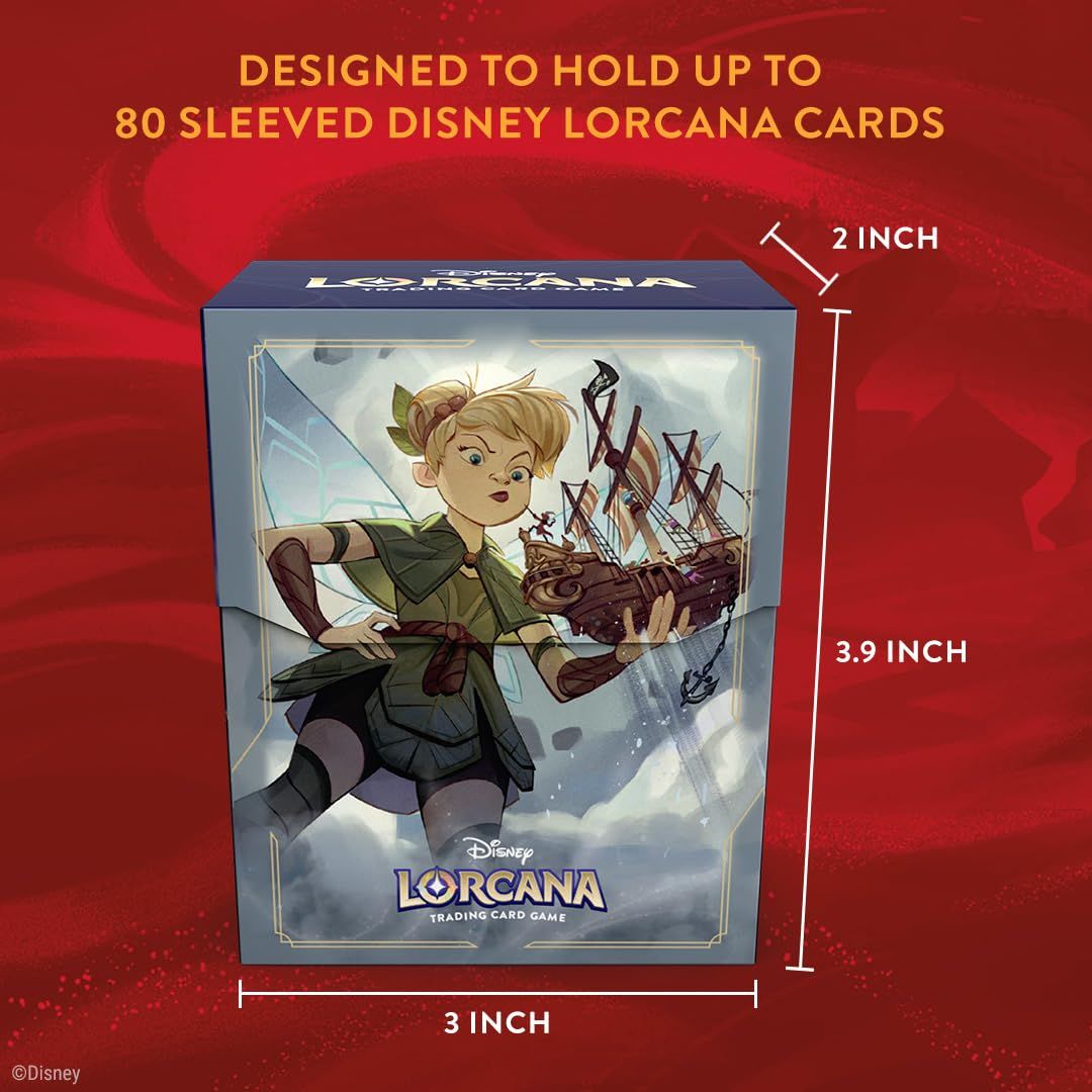 Ravensburger ディズニー ロルカナ TCG デッキボックス ティンカーベル