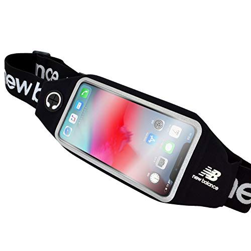 【新品】【 New Balance 正規品 】 New Balance 「ランニングポーチ」 Mサイズ ニューバランス ウエストポーチ iPhone スマホ対応 ランニング ポーチ 薄型 軽量 おしゃれ メンズ レディース (ブラック, M) 9cf91793