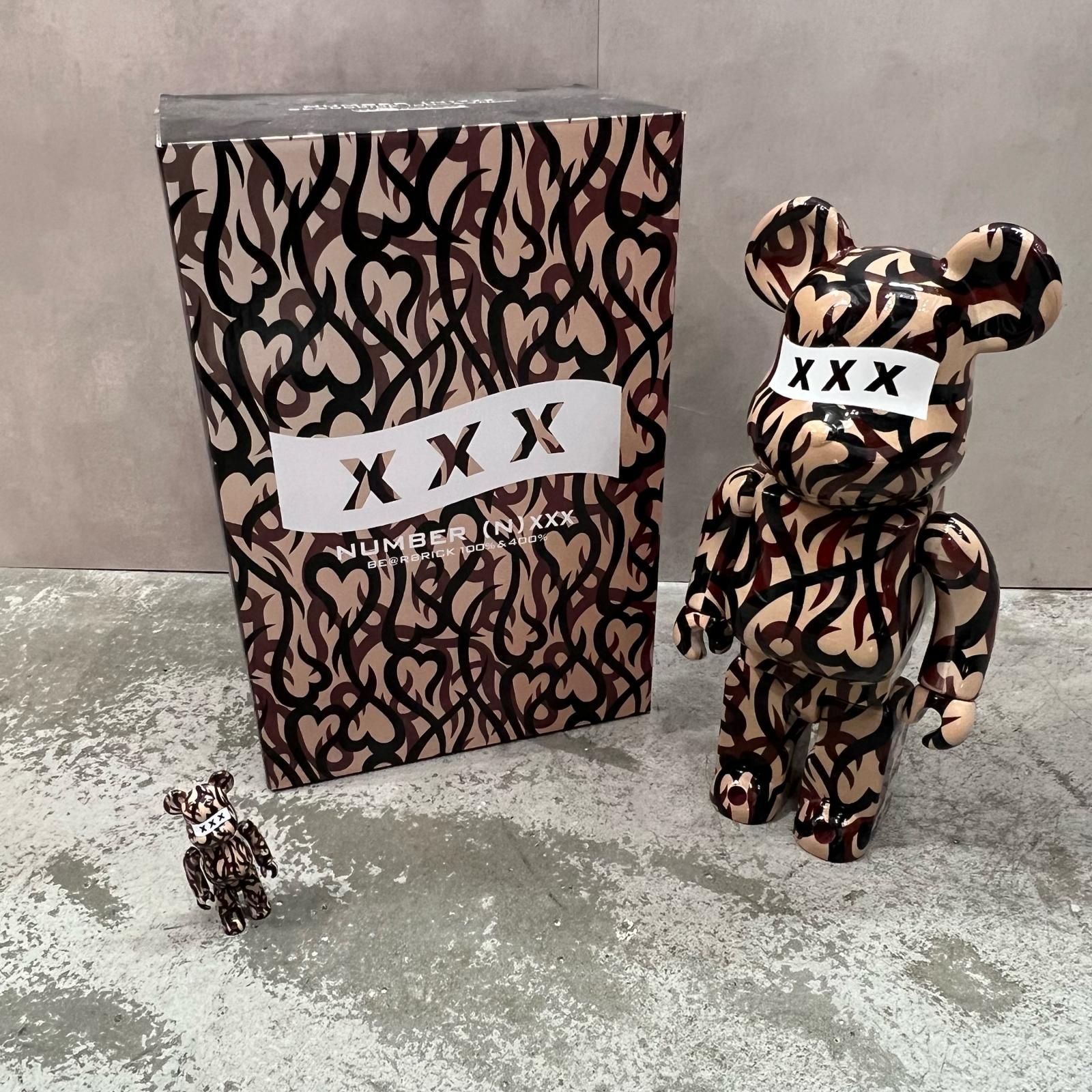 MEDICOM TOY × NUMBER(N)INE MEDICOM TOY BE@RBRICK 100％ 400％ ベア