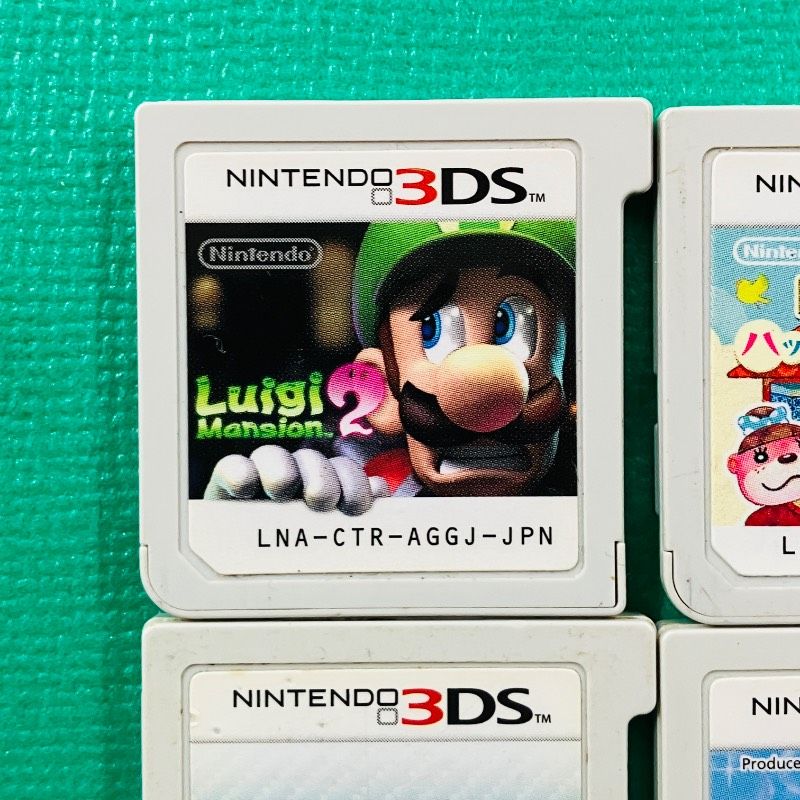 9点セット】3DS ルイージマンション2 どうぶつの森ハッピーホーム