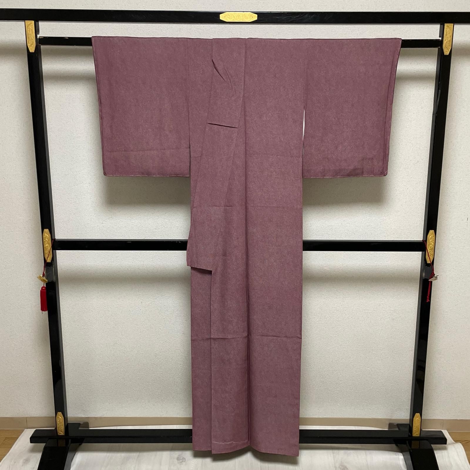 江戸小紋 鮫小紋 上品な色味 着物 正絹 X-2020 - メルカリ