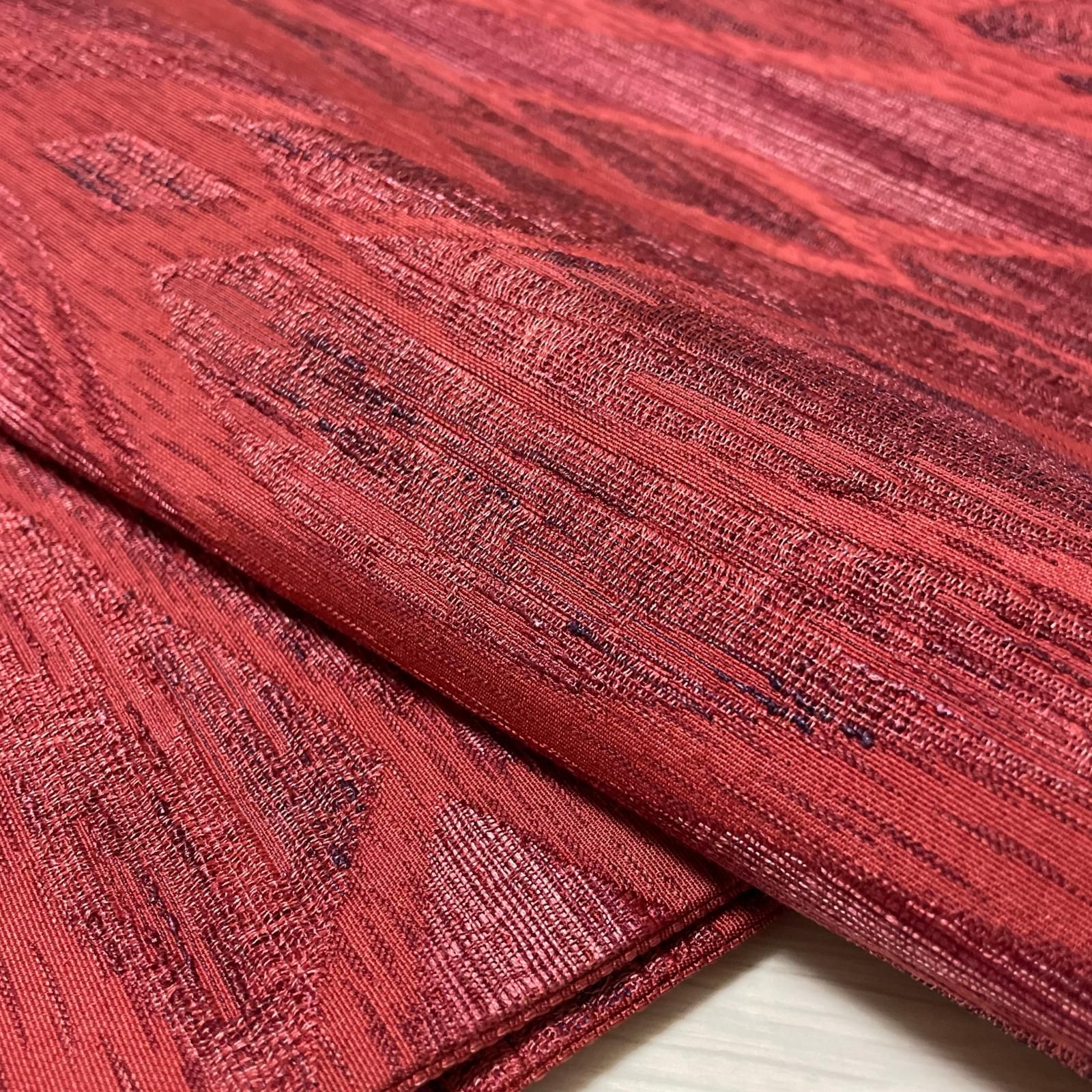 本場筑前博多織 京袋帯 正絹 着物 X-2060