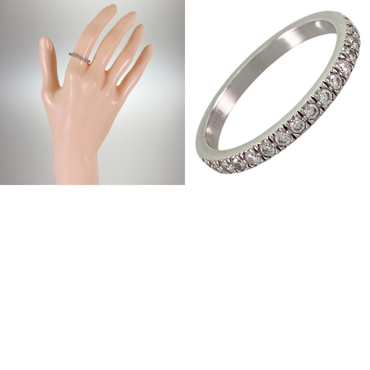 ティファニー TIFFANY&Co. ノヴォ ハーフサークル Pt950 ダイヤモンド