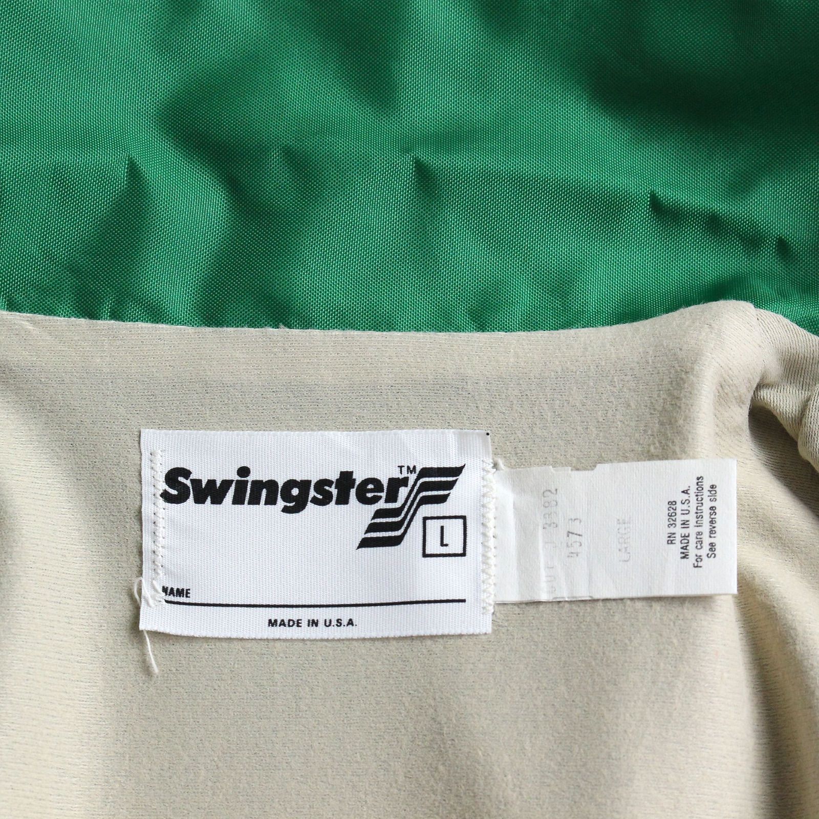 80s USA製 SWINGSTER レーシングジャケット ナイロンジャケット 企業 