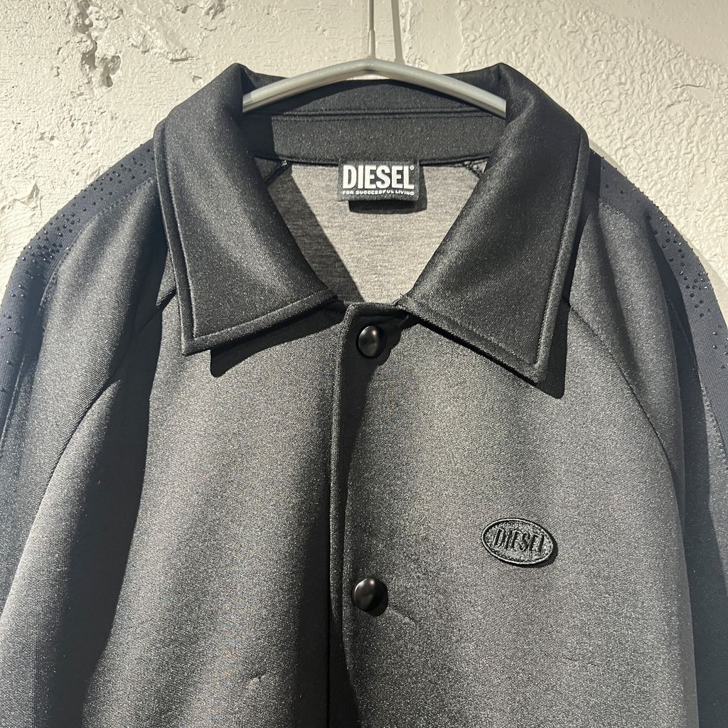 DIESEL ディーゼル LAKER EASY ブルゾンジャケット A19786 ブラック