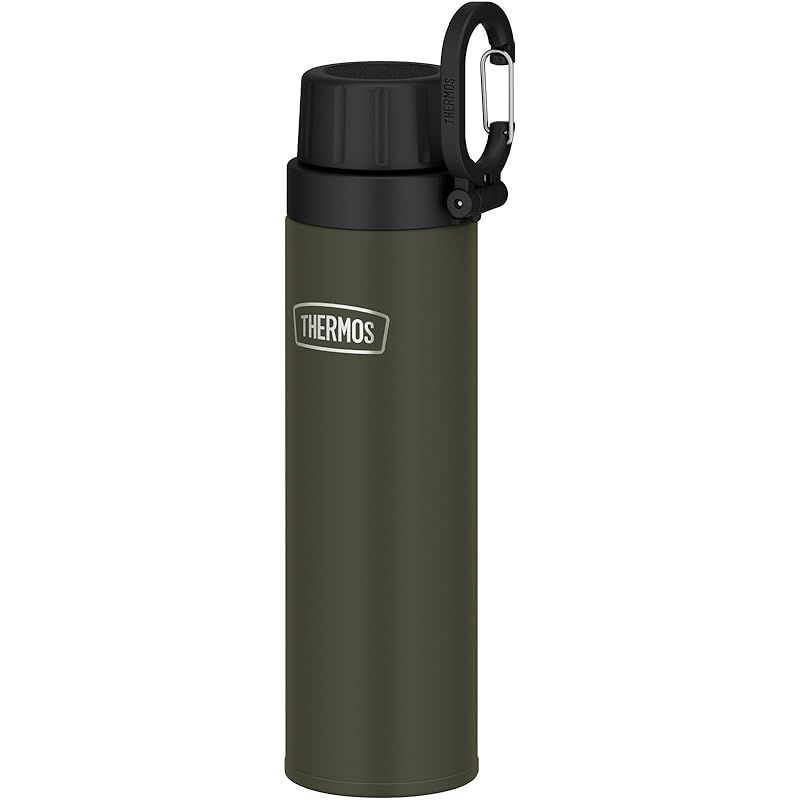 【新品】 サーモス アウトドアシリーズ 水筒 保冷炭酸飲料ボトル キャリーループ付き 500ml カーキ 保冷専用 RBAA-500 KKI 0