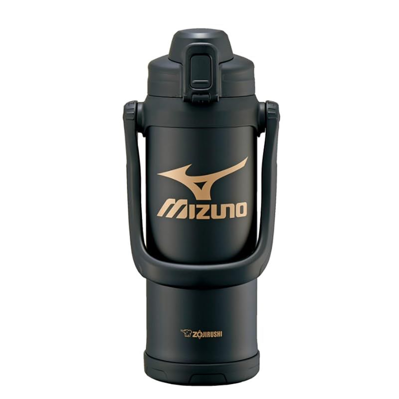 【新品】 象印 水筒 クールボトル 大容量 2.06L 【運動時におすすめ】 「MIZUNO」モデル スポーツ ジャグ 保冷 ブラック SD-BX20-BA 0