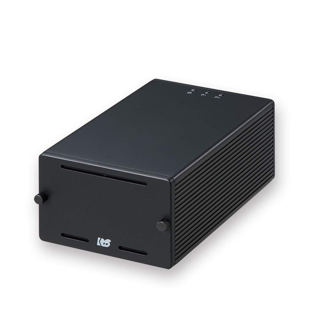 ラトックシステム USB3.2 Gen2 RAID ケース (2.5インチ HDD SSD 2台 2ベイ 10Gbps 対応) RS-EC22-U31R