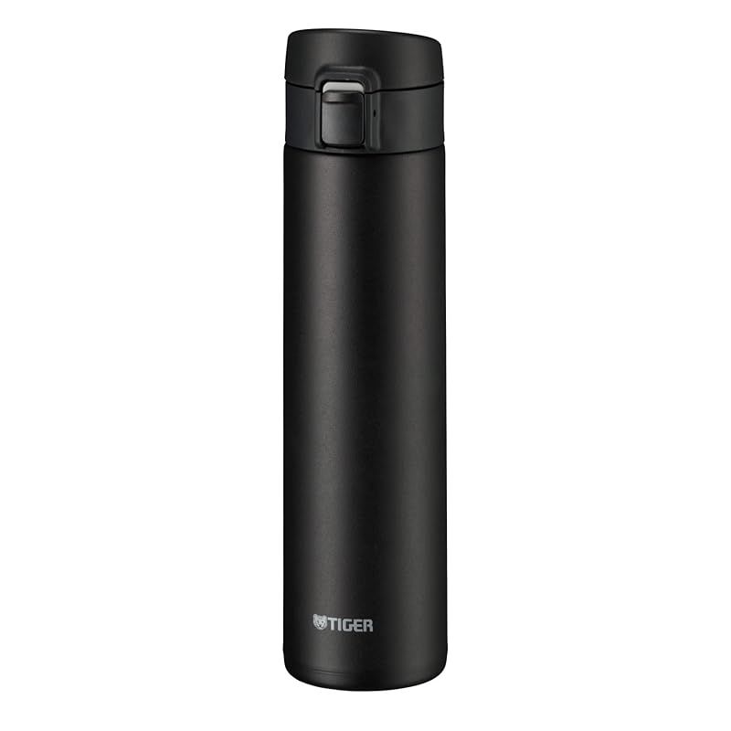 【新品】 タイガー魔法瓶(TIGER) 水筒 600ml マグボトル ワンタッチ 軽量 ステンレスボトル 真空断熱 保温保冷 ブラック MKA-K060KK 0