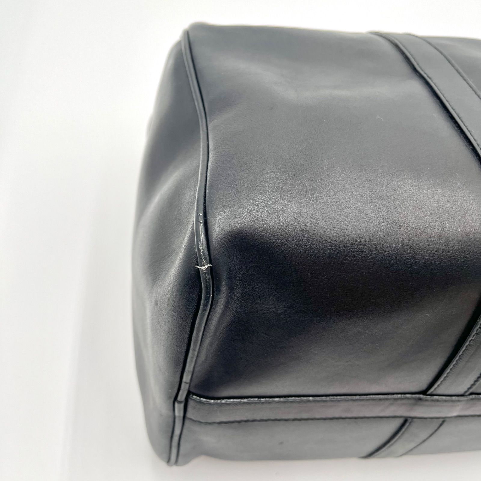極美品◎BALENCIAGA バレンシアガ BBロゴ レザー ボストンバッグ 極美品◎BALENCIAGA バレンシアガ BBロゴ レザー ボストンバッグ