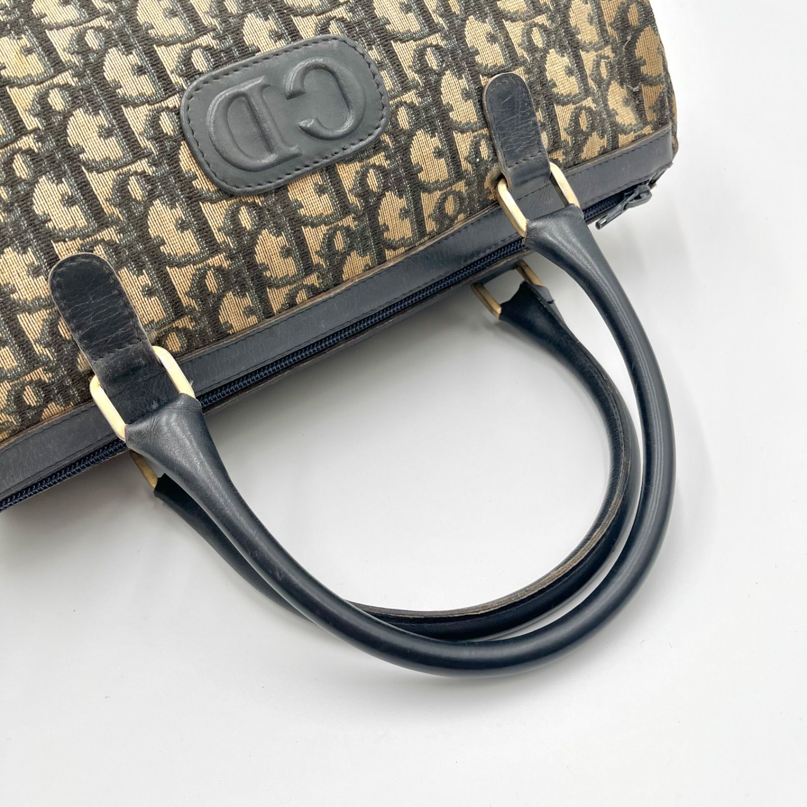 Christian Dior クリスチャンディオール CDロゴ トロッター柄