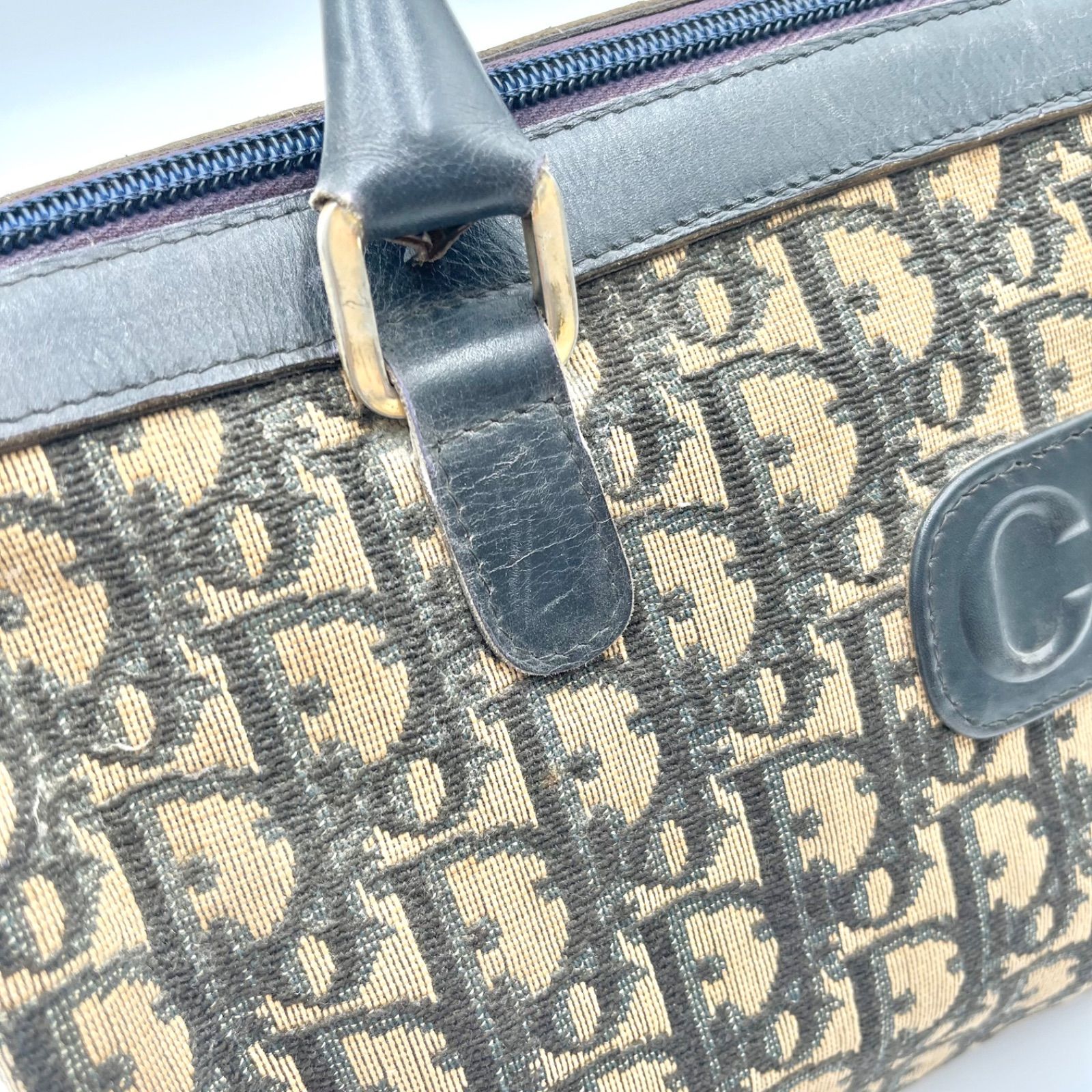 Christian Dior クリスチャンディオール CDロゴ トロッター柄 Christian Dior クリスチャンディオール CDロゴ トロッター柄