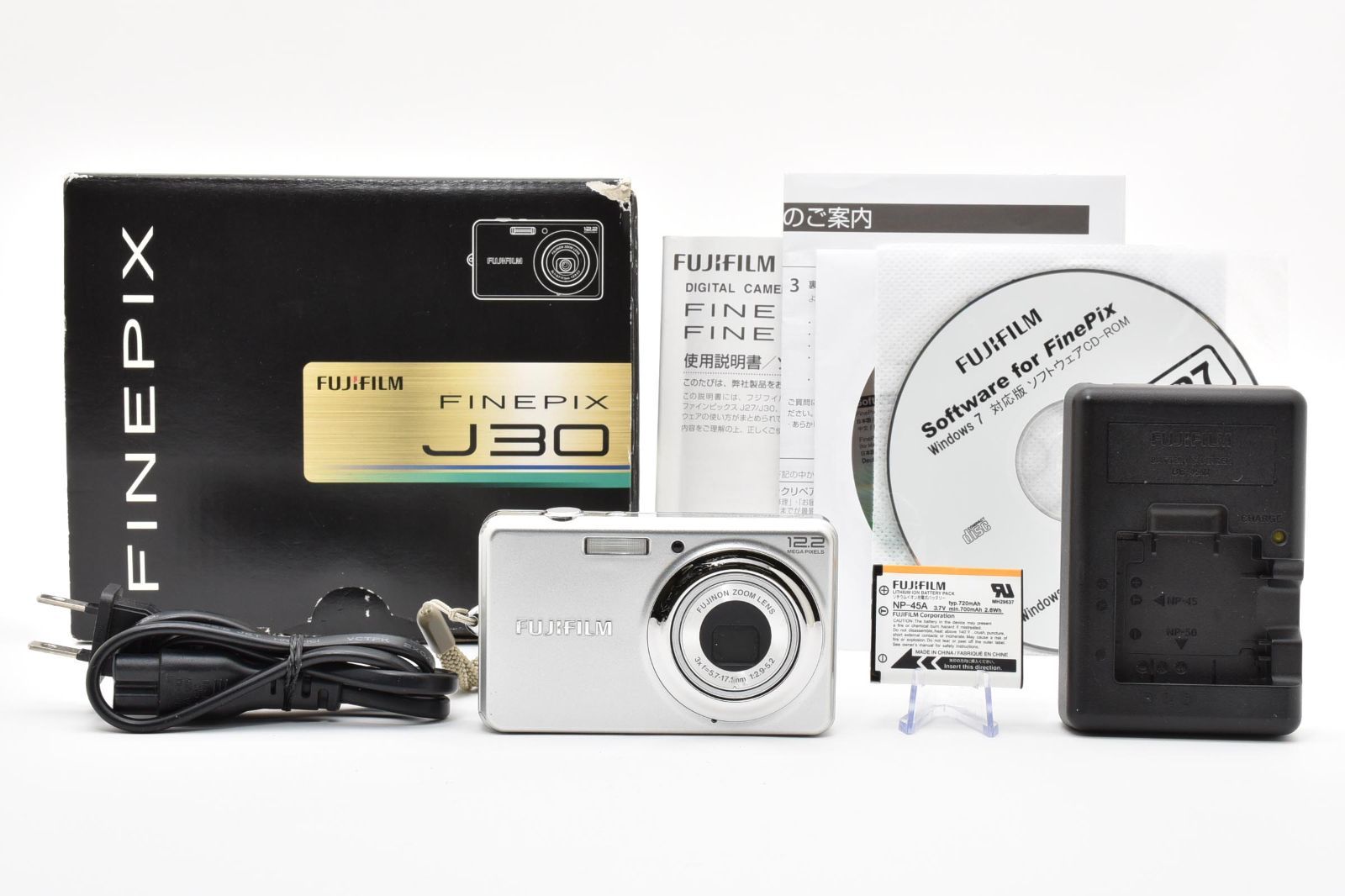 ☆良品☆富士フイルム FUJIFILM FINEPIX J30 シルバー 元箱付き