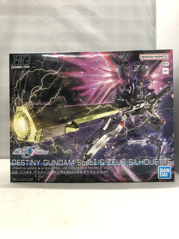 【中古】ｶﾞﾝﾀﾞﾑ）バンダイ 1/144 HG デスティニーガンダムSpecII＆ゼウスシルエット ガンダムSEED FREEDOM 5067428[15][240015288112]