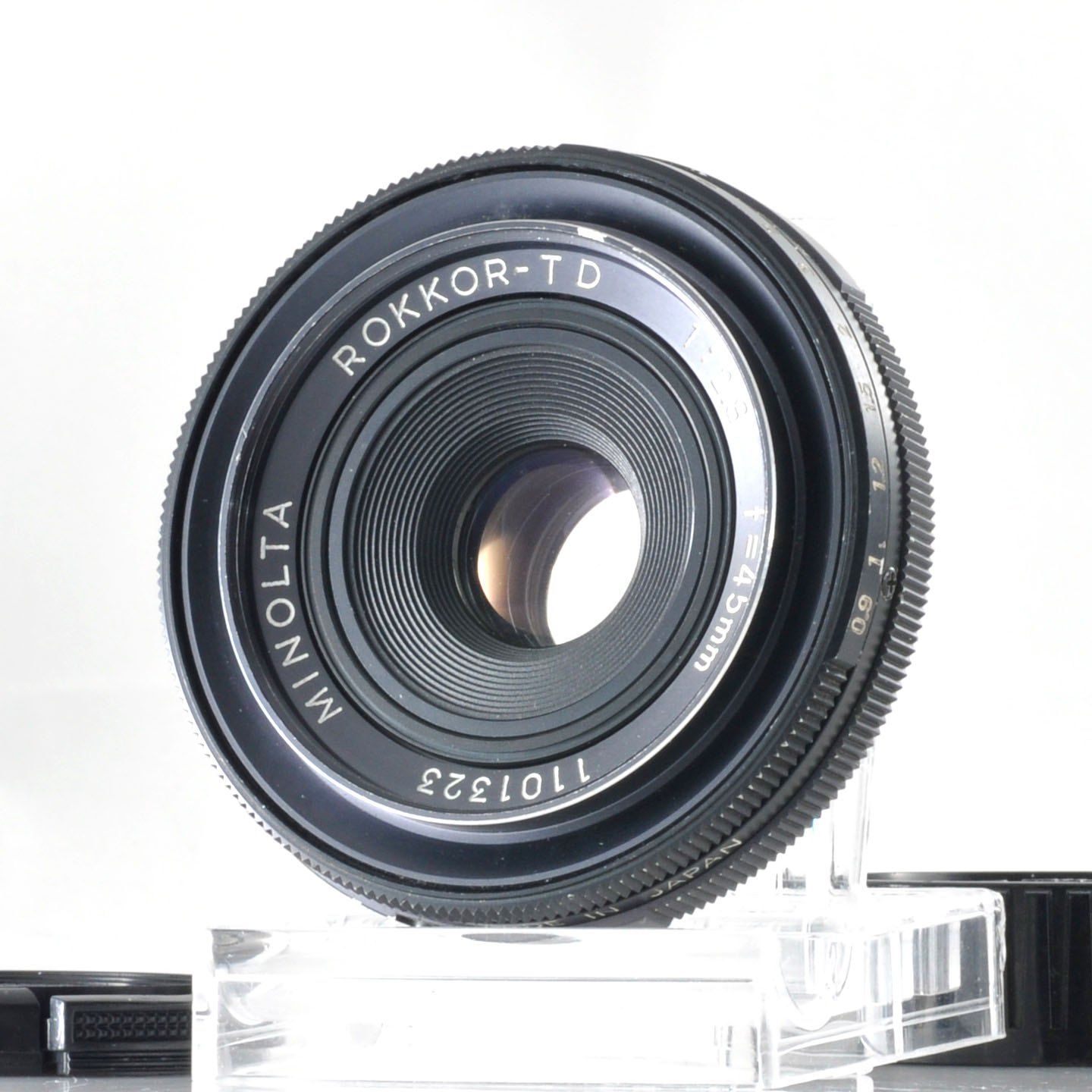 【ミノルタ】Minolta ROKKOR TD 45mm F2.8 MF 標準レンズ #T608