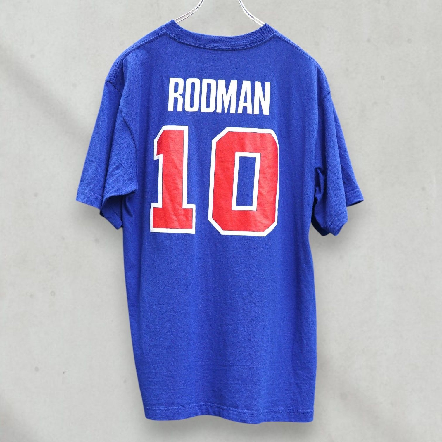 adidas NBA ロッドマン ピストンズ Tシャツ M #10 ブルー - メルカリ