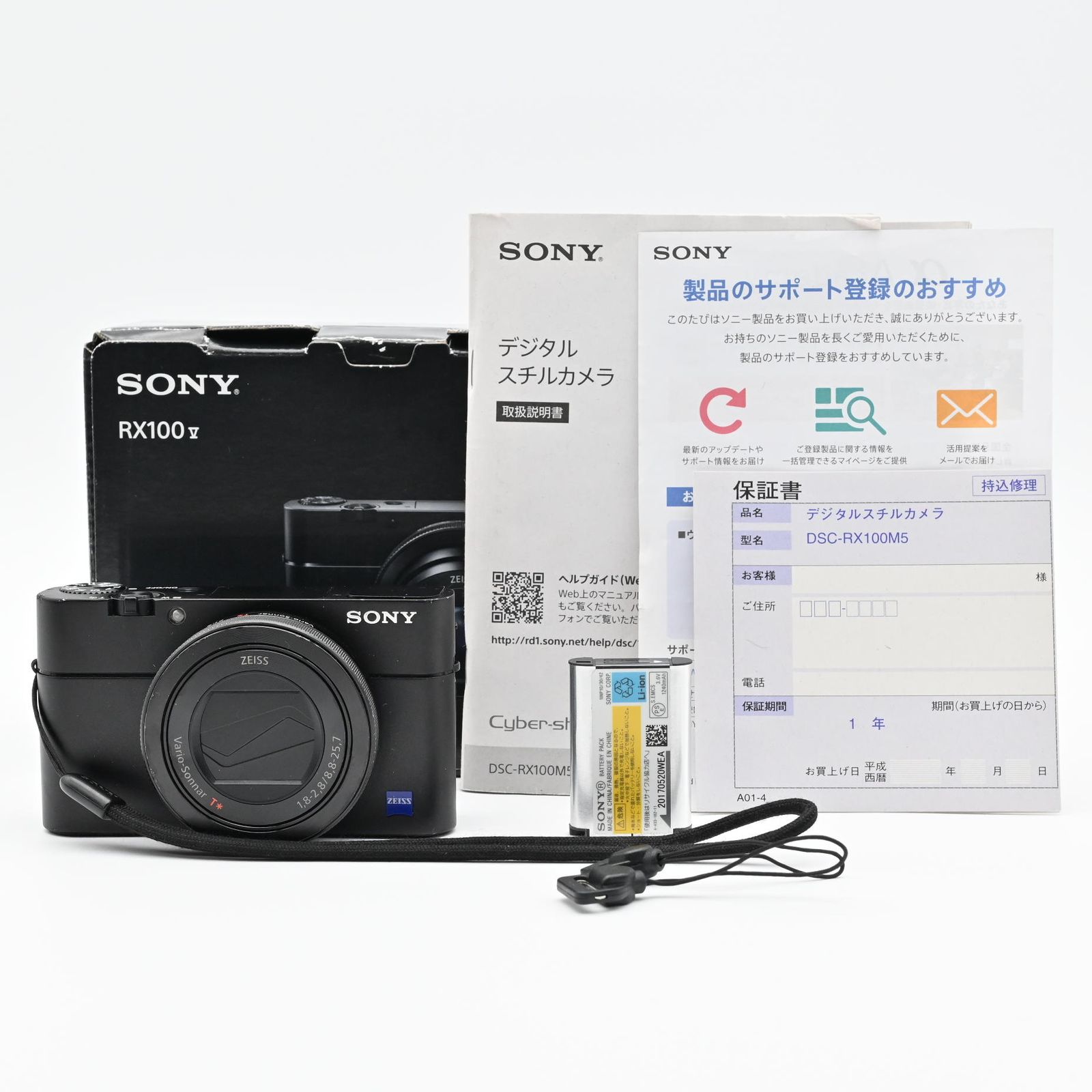 SONY Cyber-shot RX100V DSC-RX100M5