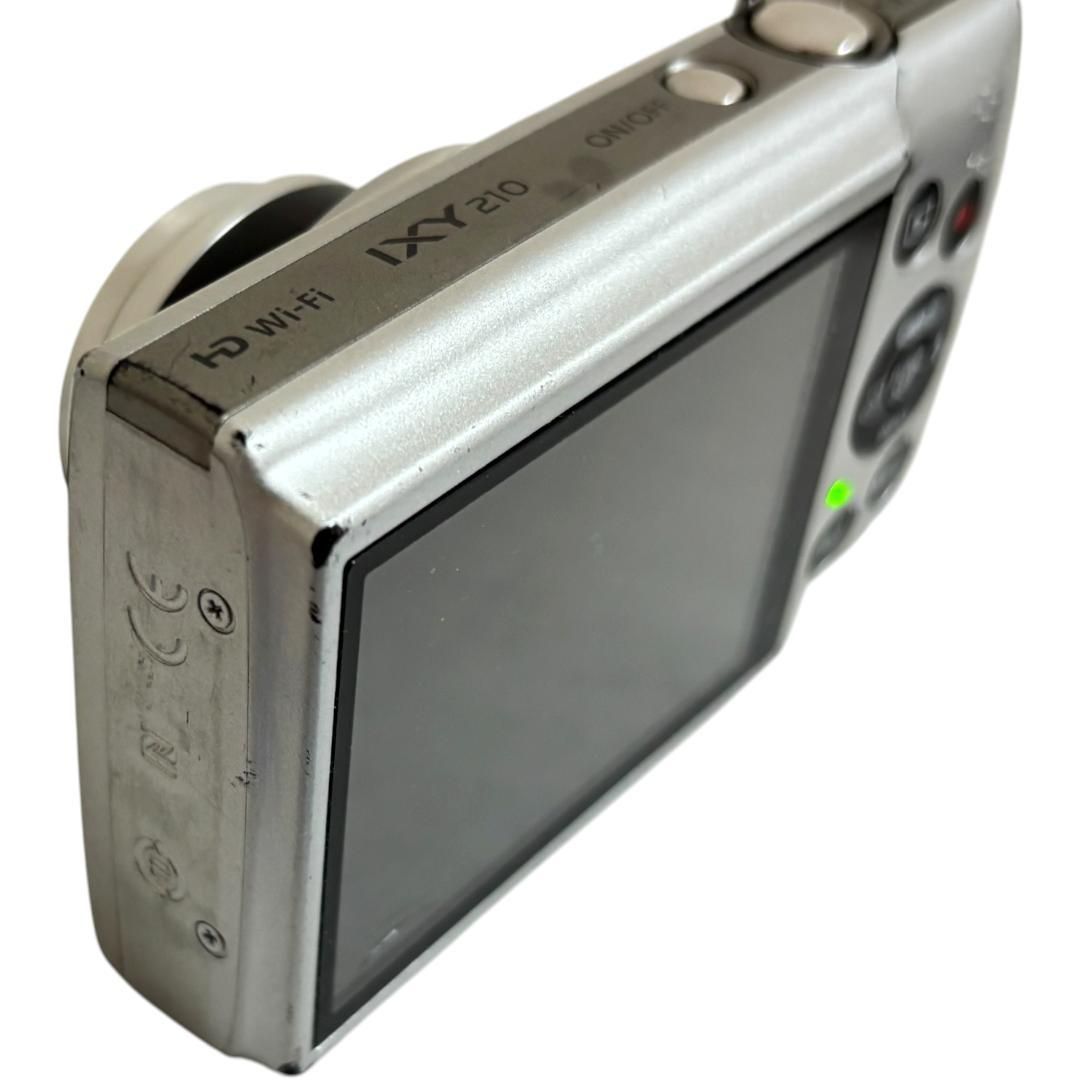 Canon IXY 210 シルバー Wi-Fi機能搭載 Wi-F搭載 CANON IXY210 シルバー 【公式通販】