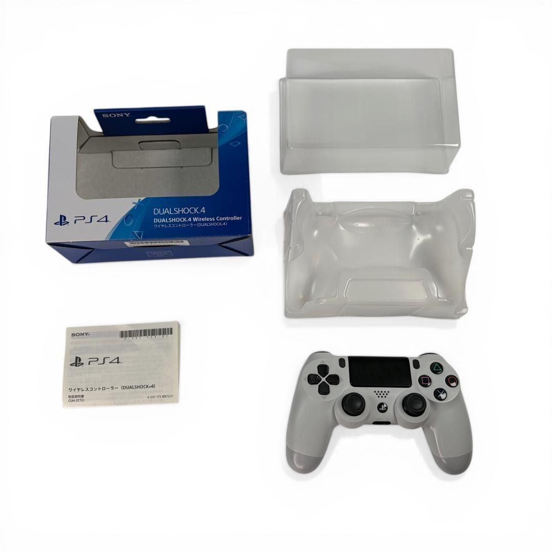 純正】PS4 コントローラ DUALSHOCK4 ホワイト CUH-ZCT2J - メルカリ