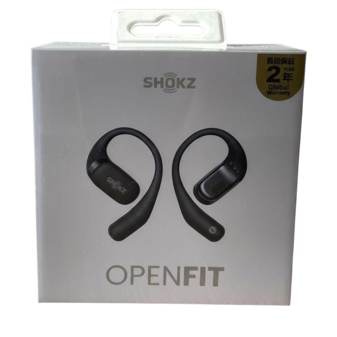 新品 未開封 Shokz OPENFIT ブラック SKZ-EP-00002 - メルカリ