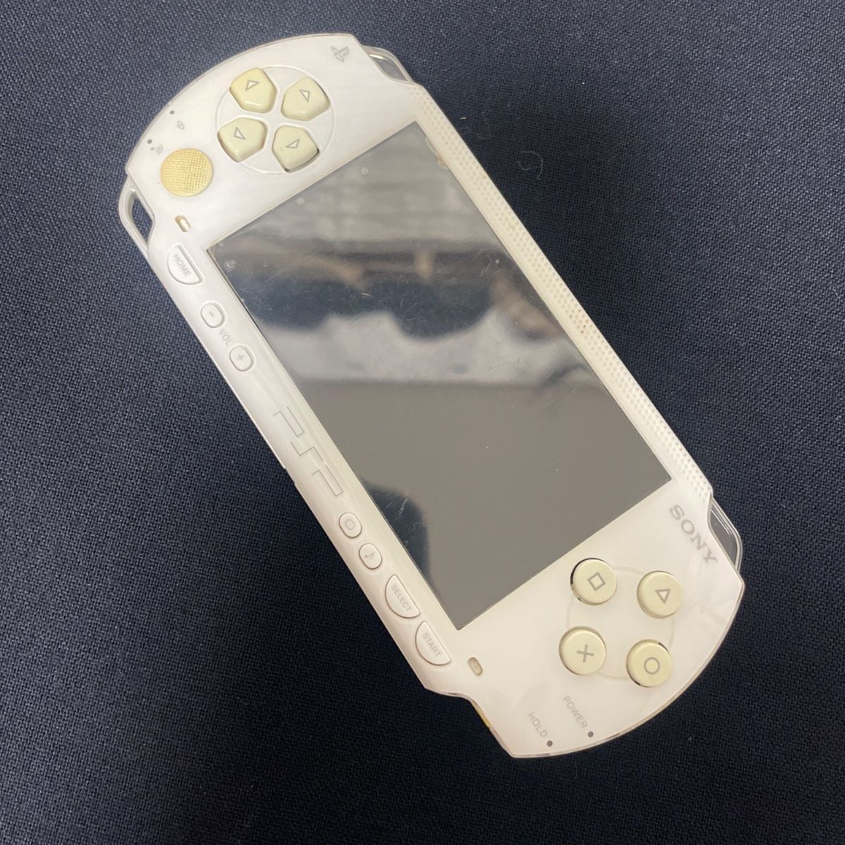 ○SONY/ PlayStation. Portable、ホワイト、動作未確認