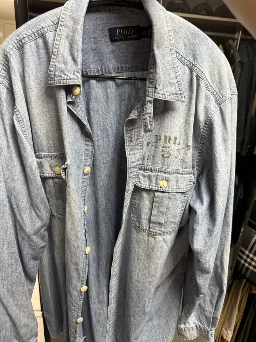 ポロ 독수리 シャンブレー L 新品