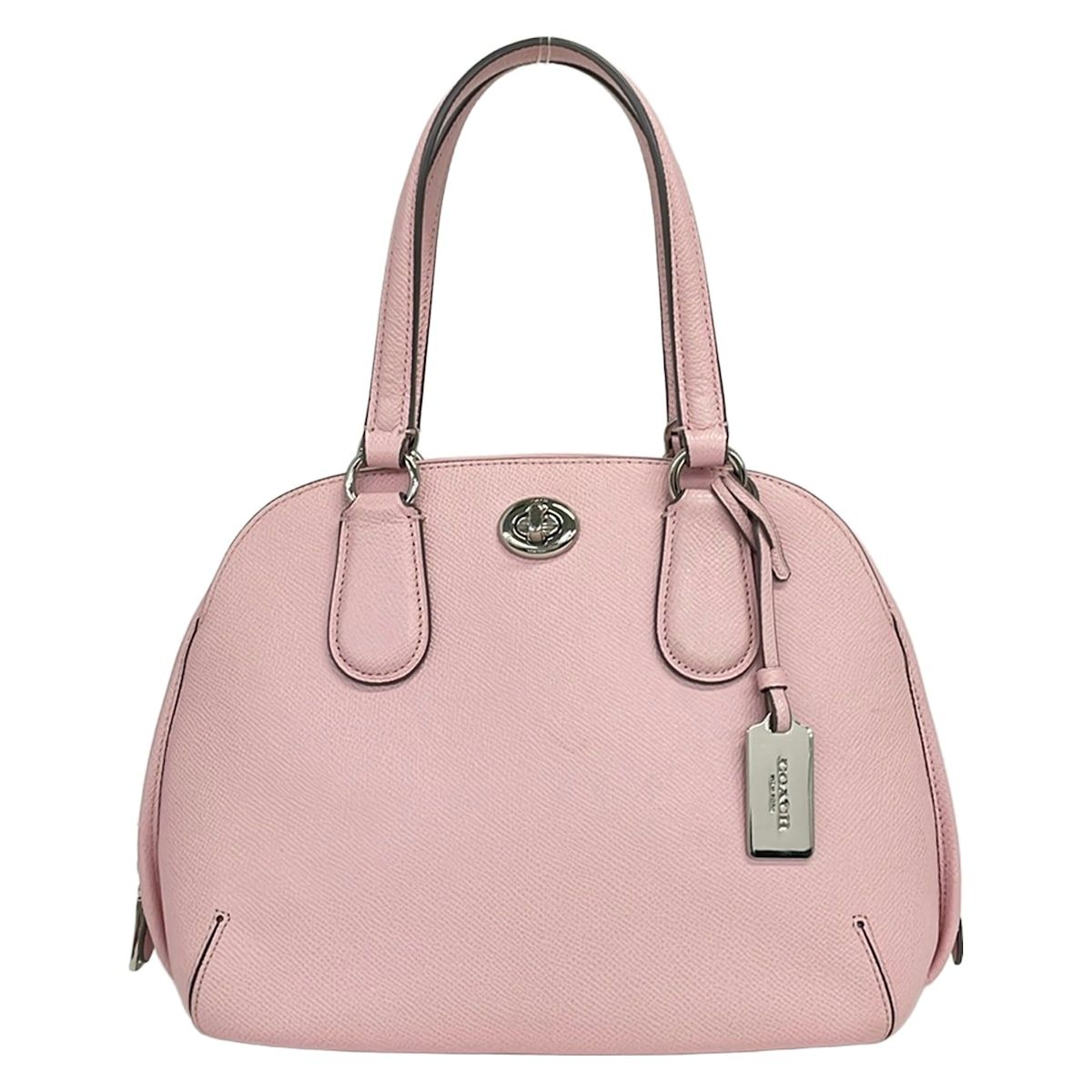 COACH(コーチ) ハンドバッグ ミニプリンスストリートサッチェル 34940 ピンク レザー