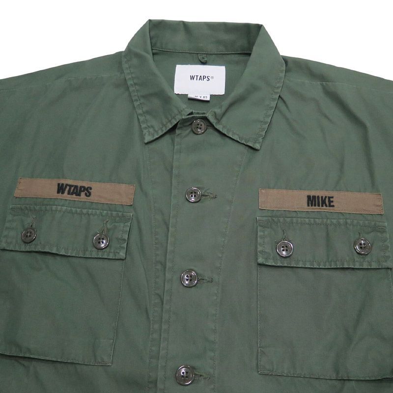 シャツ 20ss wtaps JUNGLE LS 02 SHIRT COTTON WTAPS JUNGLE LS SHIRT COTTON CANVAS