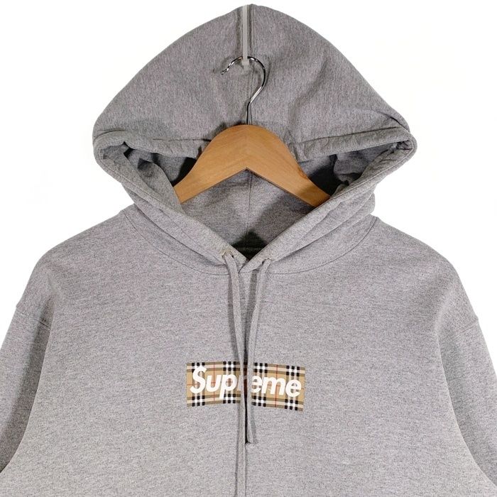 SUPREME シュプリーム BURBERRY バーバリー 22SS Box Logo Hooded