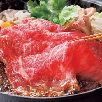 松阪牛もも 肩ロースすき焼き用