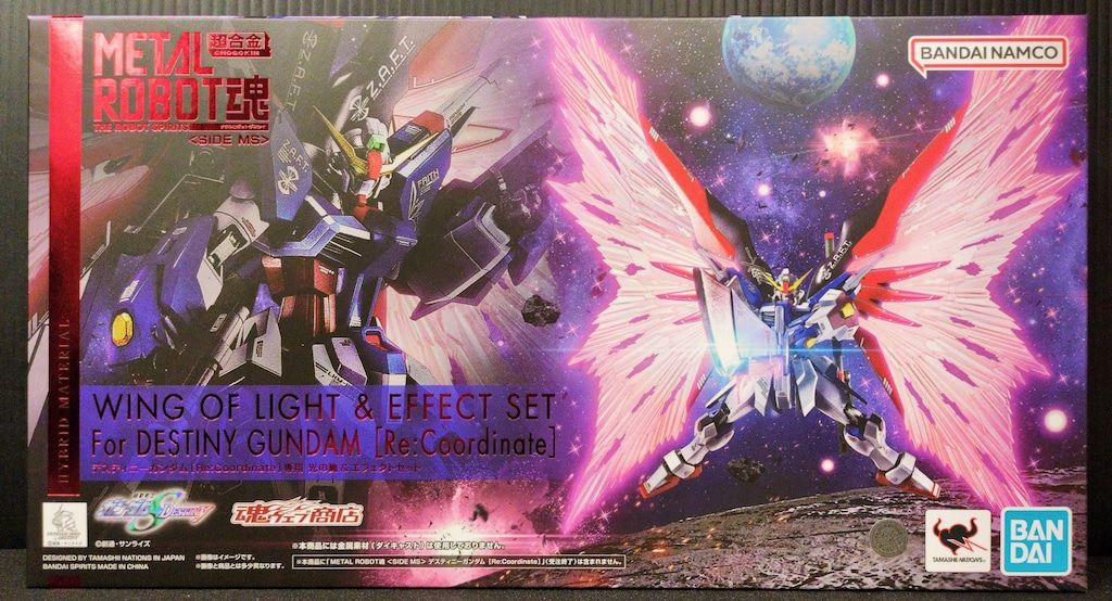 BANDAI SPIRITS METAL ROBOT魂 <SIDE MS> デスティニーガンダム[Re:Coordinate]専用 光の翼&エフェクトセット